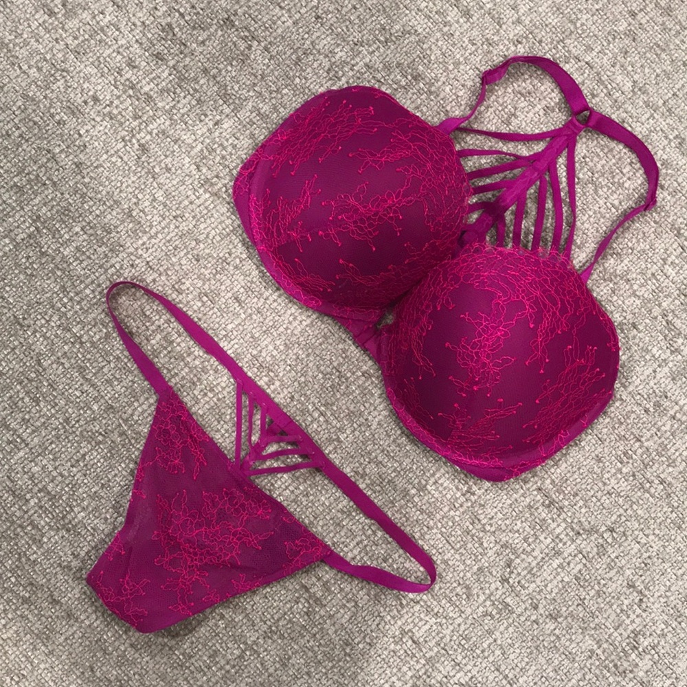 NWOT Victoria’s Secret Very Sexy Push-up & Panty